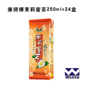 康师傅盒装茉莉蜜茶（250ml*24盒）