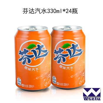 芬达汽水330ml*24瓶