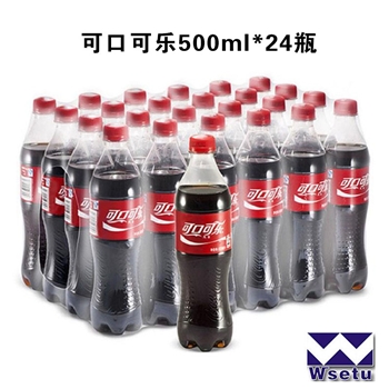 可口可乐中瓶500mL*24瓶