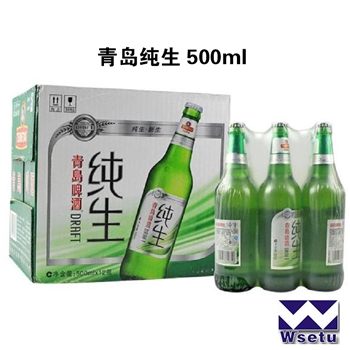 青岛纯生500ml*12瓶