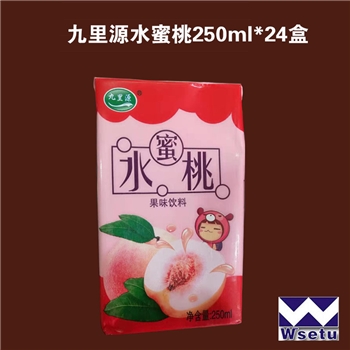 九里源水蜜桃250ml*24盒