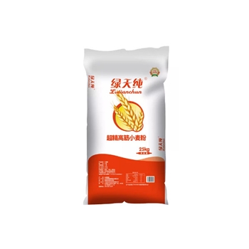 绿天纯超精高筋小麦粉25kg