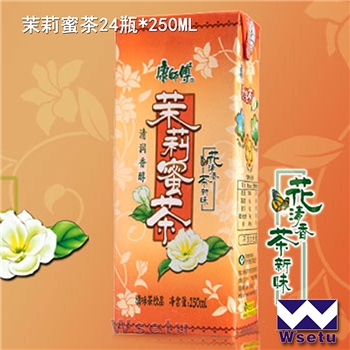 康师傅盒装茉莉蜜茶（250ml*24盒）